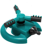 Garden Sprinkler, Adjustable 360 Degree Rotation Lawn Sprinkler, Large Area Coverage, Multipurpose Yard Sprinklers for Plant Irrigation and Kids Playing