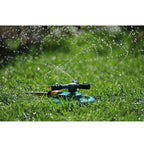 Garden Sprinkler, Adjustable 360 Degree Rotation Lawn Sprinkler, Large Area Coverage, Multipurpose Yard Sprinklers for Plant Irrigation and Kids Playing