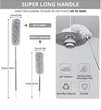 Microfiber Feather Duster for Cleaning with Telescopic Extension Pole Long Upto 100 Inches