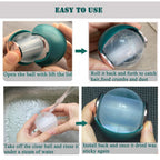 Lint Roller Ball Sticky Reusable Washable Portable Lint Remover for Clothes Lynch Remover Ball Gel Lint Roller for Clothes Dust Pet Hair Fur Remover from Clothes Lint Remover Ball (Multicolor)