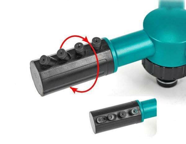 Garden Sprinkler, Adjustable 360 Degree Rotation Lawn Sprinkler, Large Area Coverage, Multipurpose Yard Sprinklers for Plant Irrigation and Kids Playing